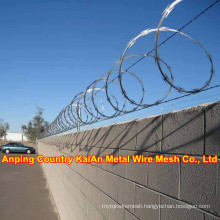 Fence Barbed Wire / Barbed Razor Wire /Galvanized Razor Wire / PVC coated razor wire / barbed wire ---- 30 years factory